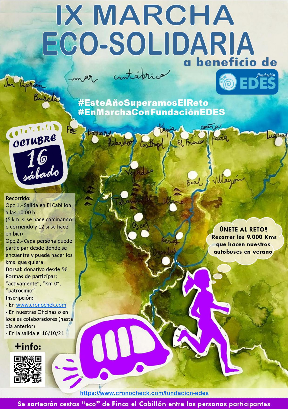 Marcha Eco Solidaria de Fundación EDES 2021