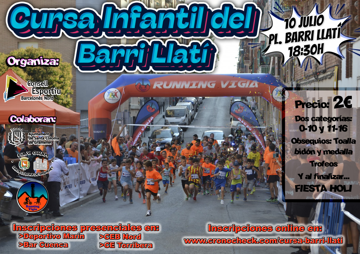 Cursa infantil barri Llatí