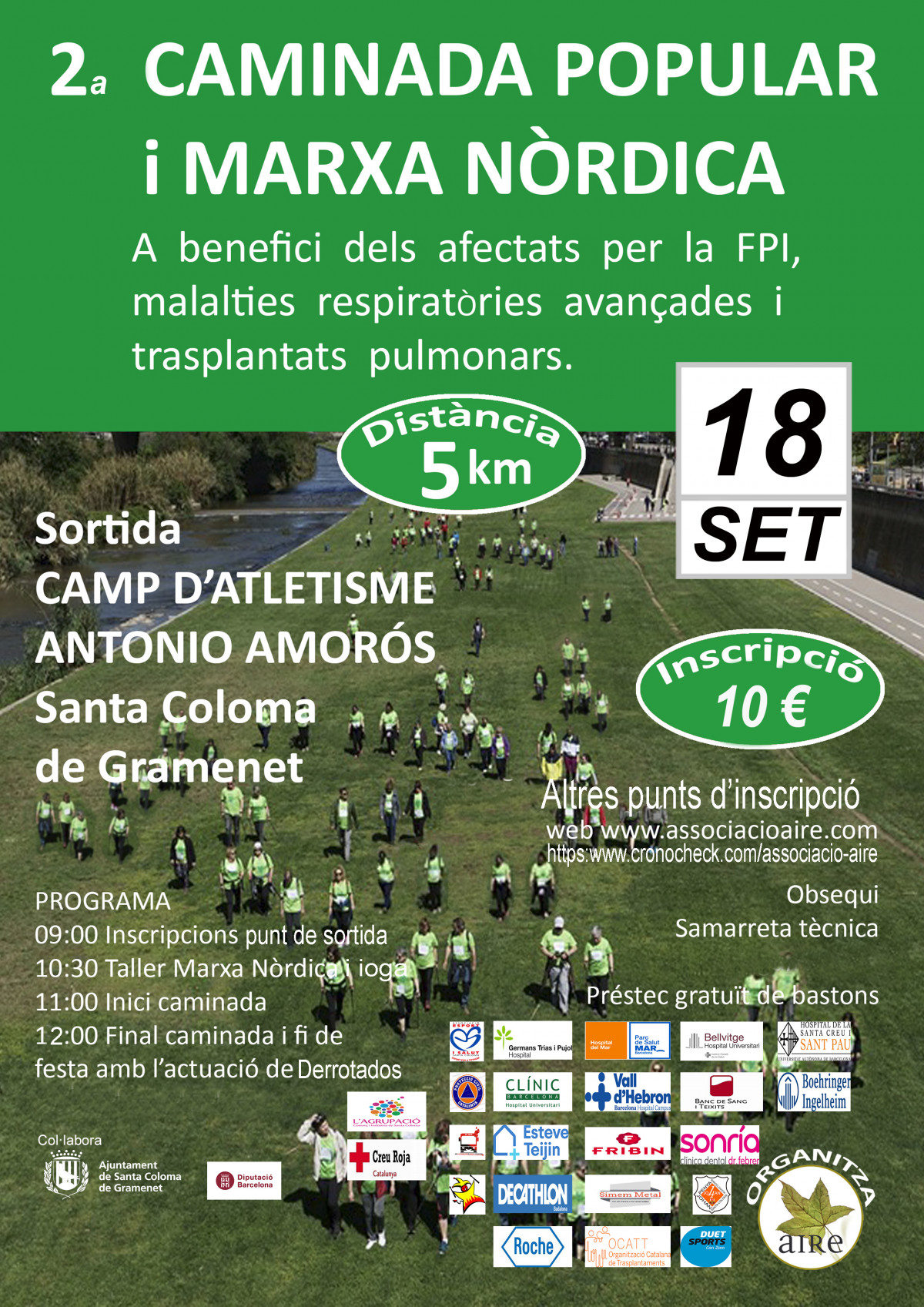 2ª Caminada solidària de MARXA NORDICA