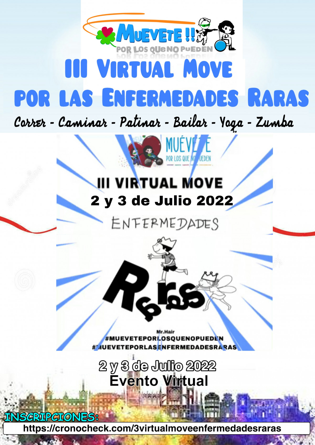 III VIRTUAL MOVE POR LAS ENFERMEDADES RARAS