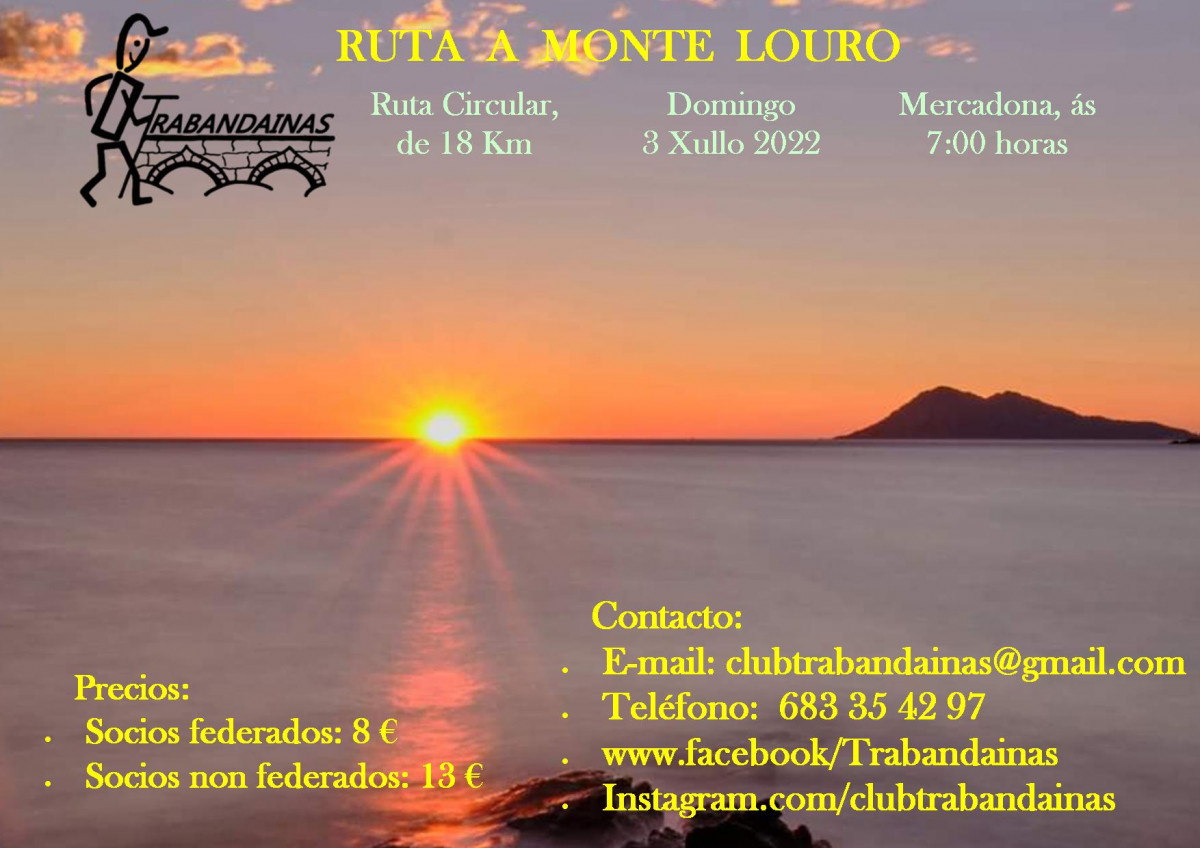 Ruta a Monte Louro