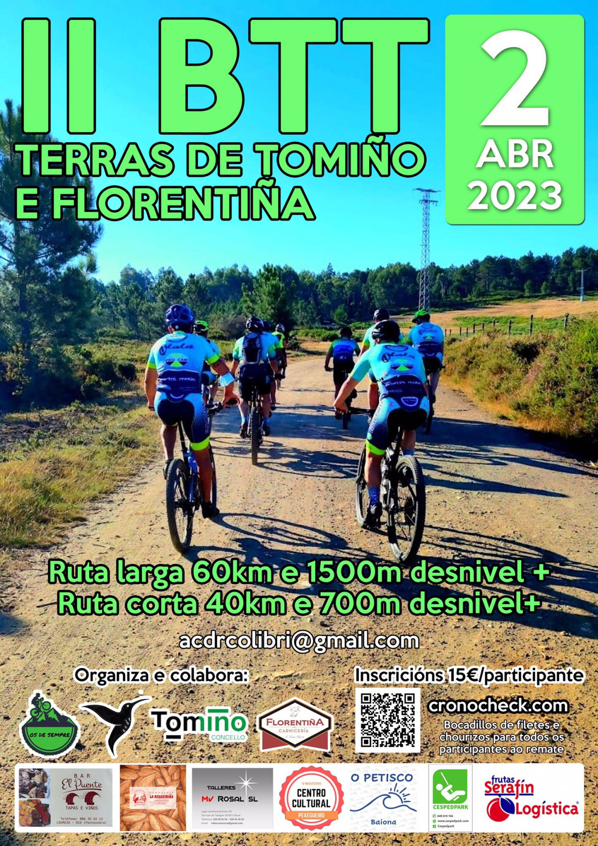 II BTT TERRAS DE TOMIÑO E FLORENTIÑA