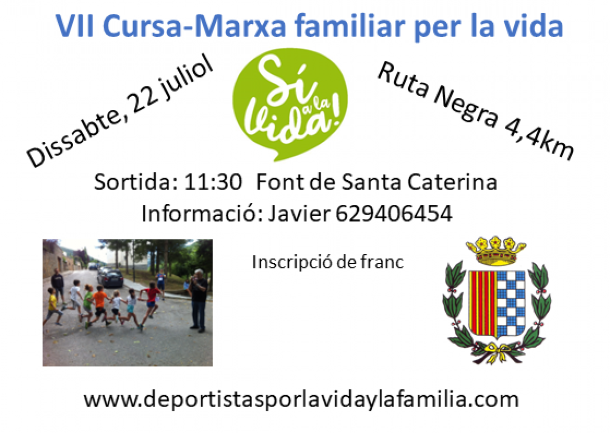 VII Cursa-Marxa familiar per la vida Ribes de Freser
