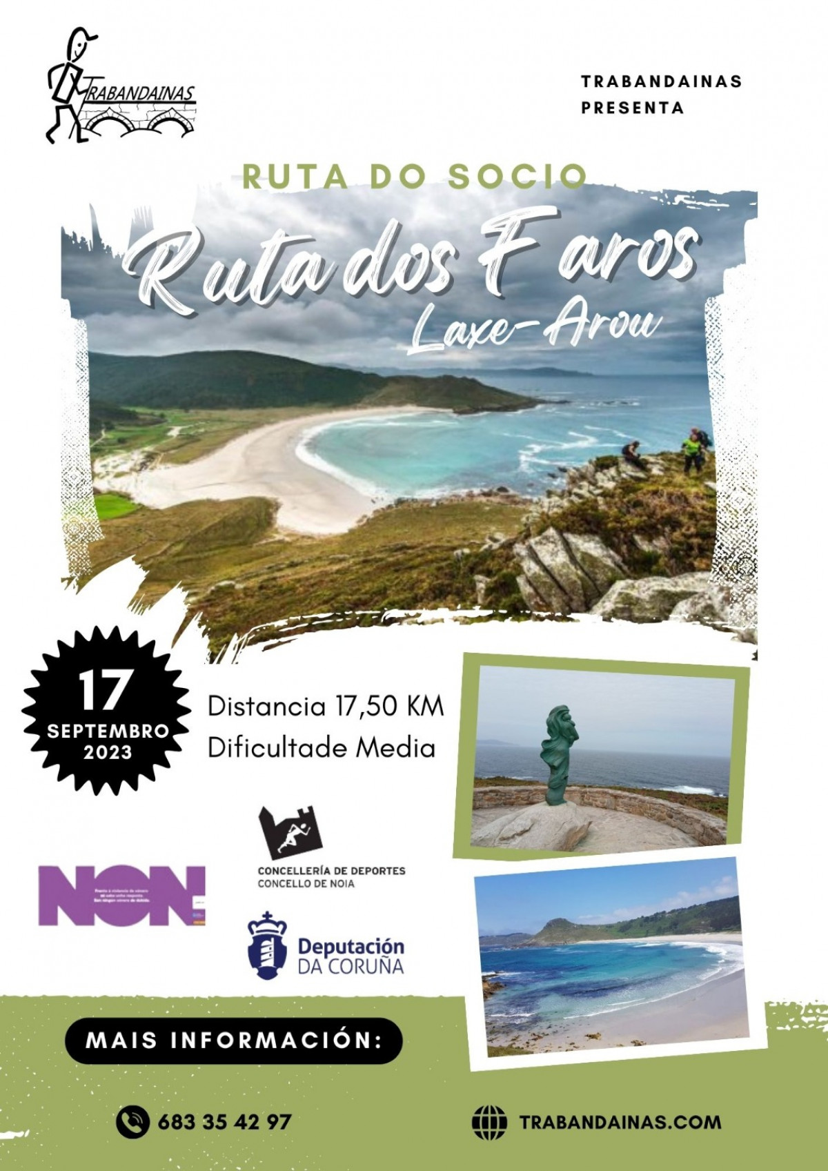 Ruta do Soci@ Trabandainas polo Camiño dos Faros 2023
