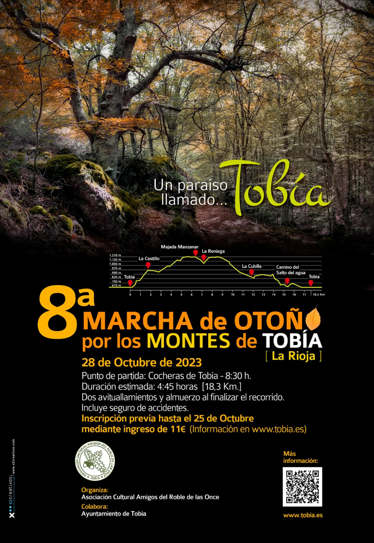 OCTAVA MARCHA DE OTOÑO POR LOS MONTES DE TOBIA