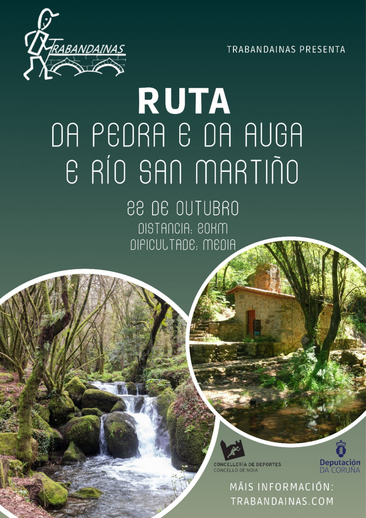 Ruta da Pedra e da Agua e Río San Martiño
