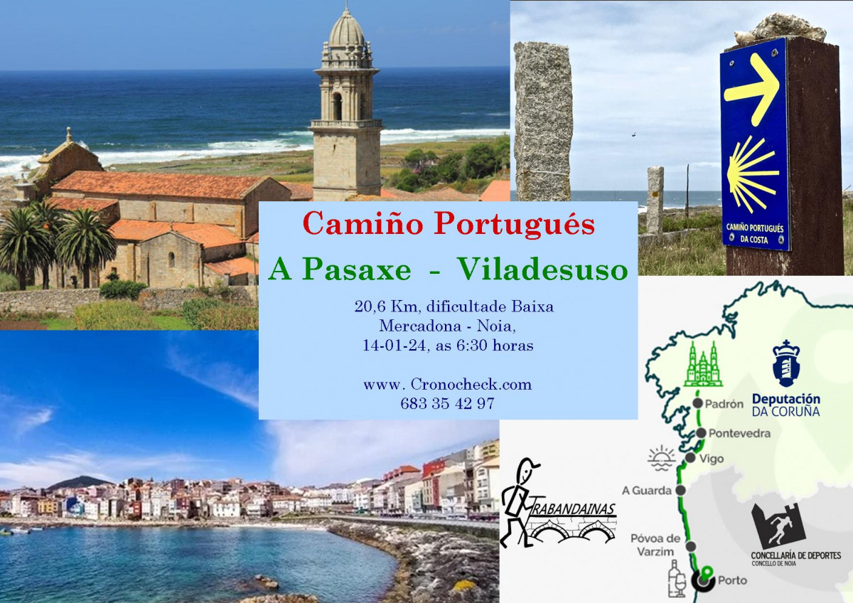 1 Etapa Galega Camiño Portugúes pola Costa