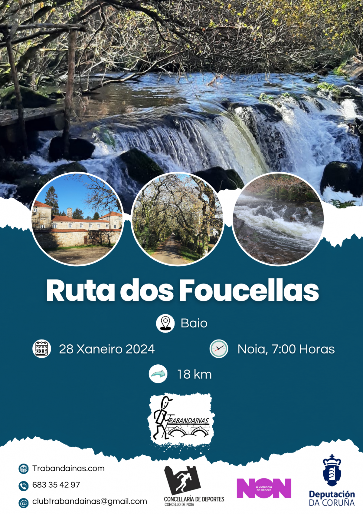 Ruta dos Foucellas en Baio
