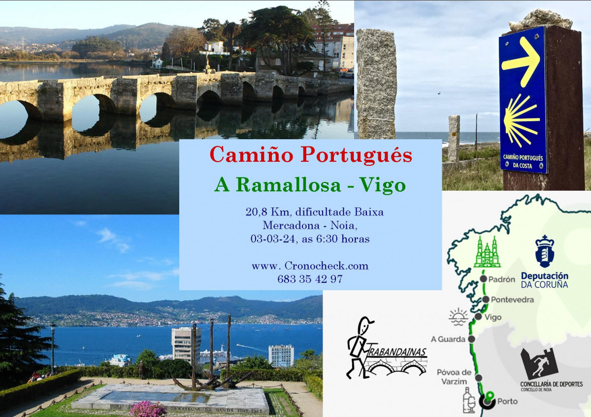 3 Etapa Galega Camiño Portugués pola Costa