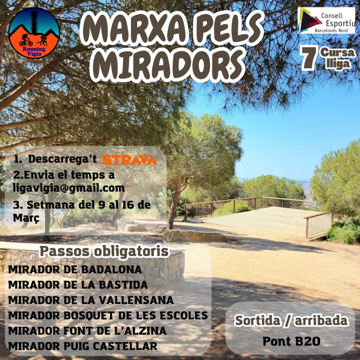 Marxa pels miradors