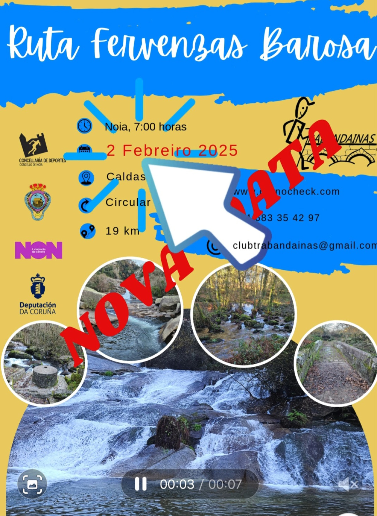 Ruta Fervenzas do Barosa